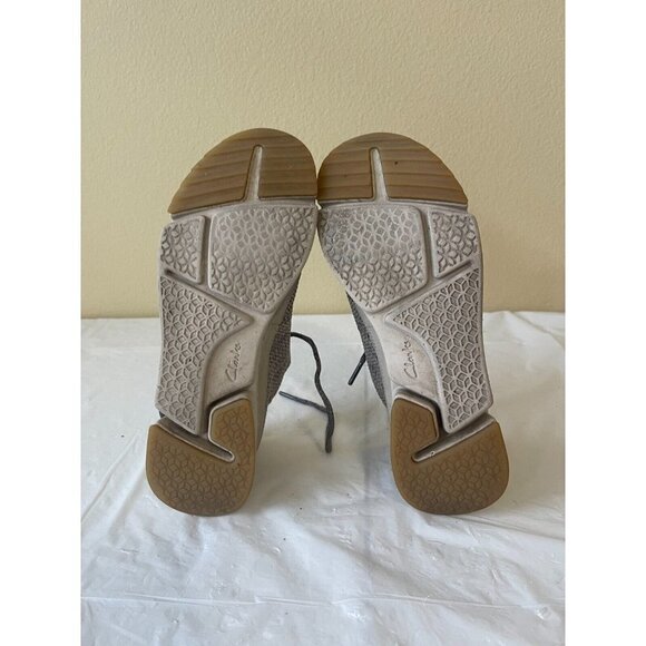 TRI NATIVE LADIES TRIGENIC CLARKS LIGHTWEIGHT LACE UP SPORTS TRAINERS 7.5 - Picture 2 of 15